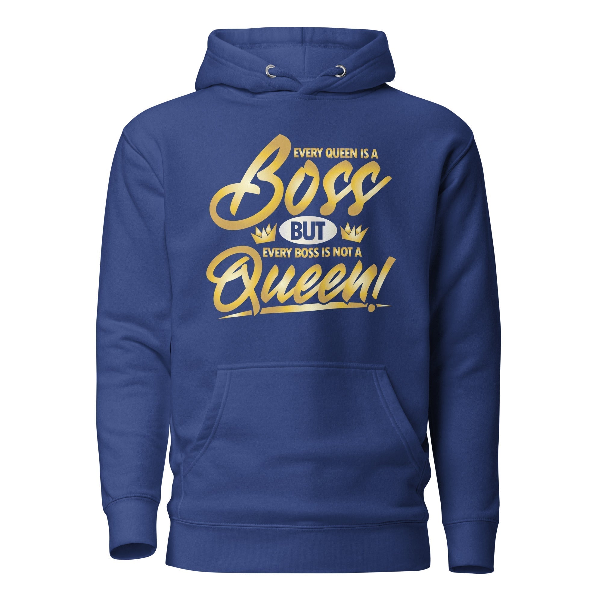 Royal KV Women's Queen& Bossing Hoodie Royal KV